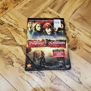 Pirates of the Caribbean: At Worlds End DVD, 2007 Used